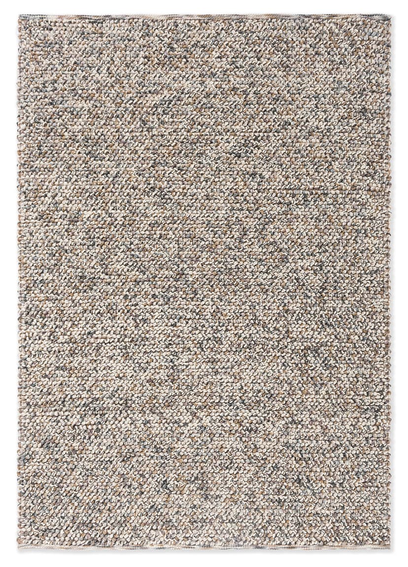 Dywan Marble Beach Sand beżowy, piaskowy, szary 140x200, wełna, Brink&Campman