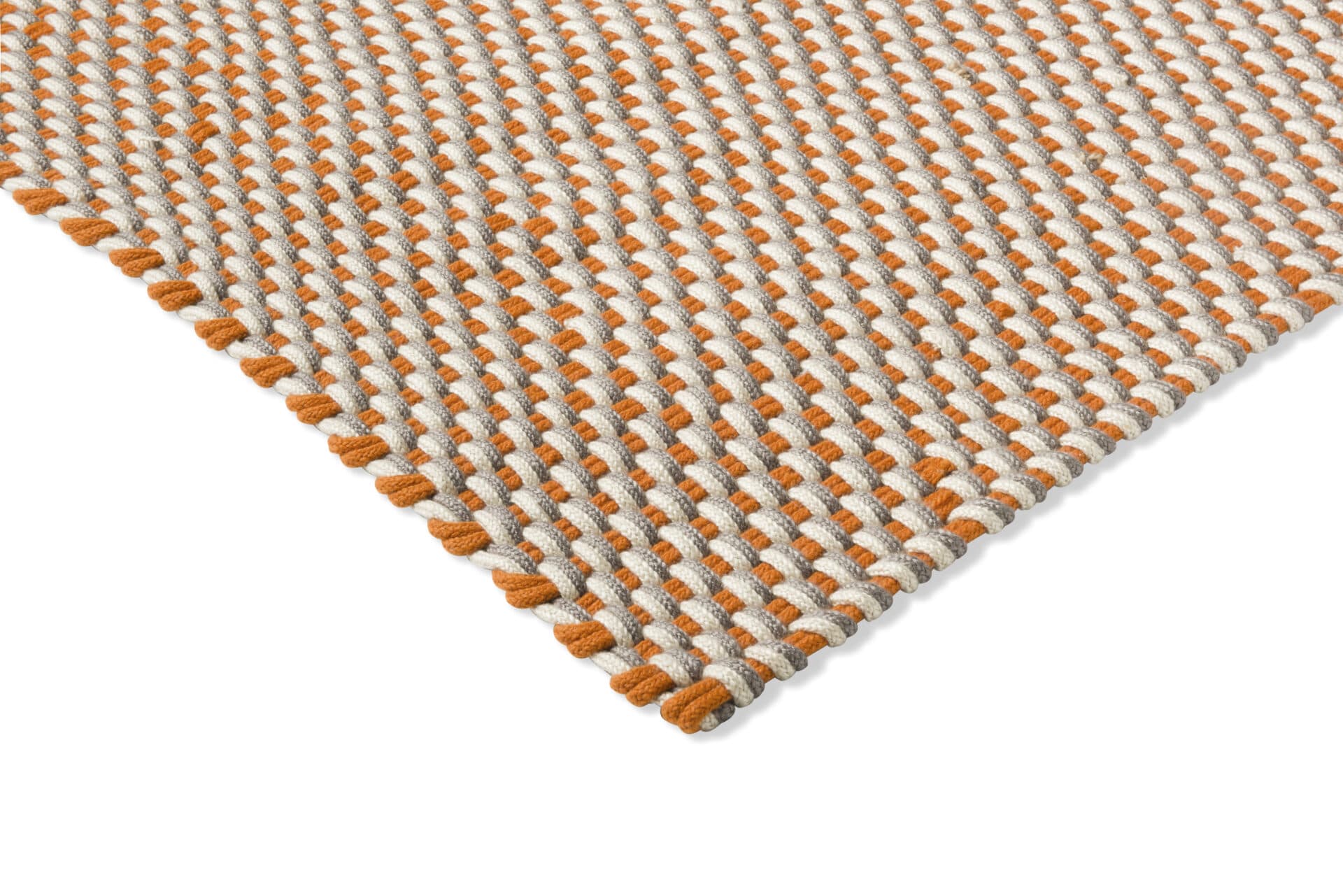 Dywan Lace Tricolore White - Sand - Mango pomarańczowy 140x200, Brink&Campman - 380114