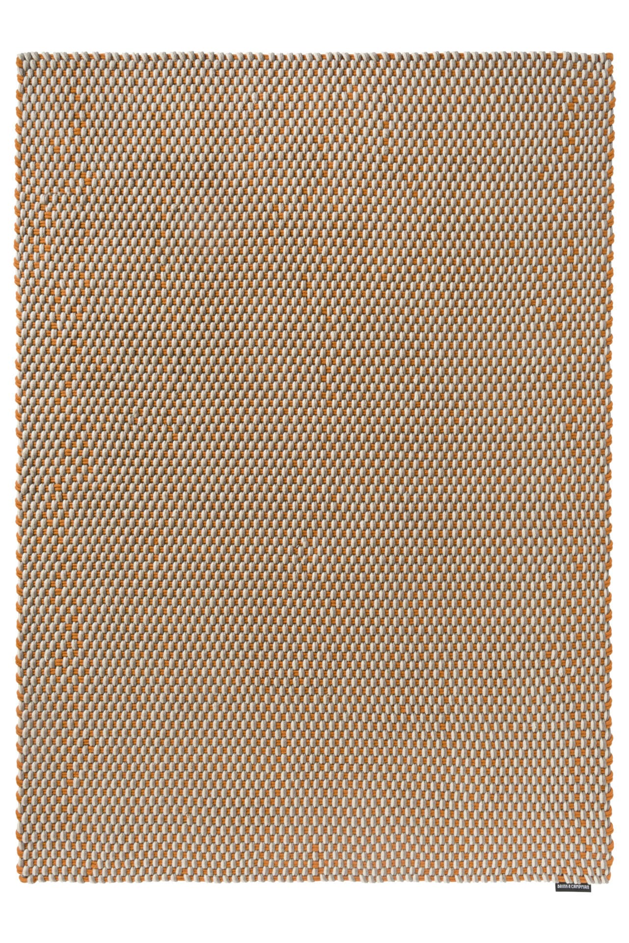 Dywan Lace Tricolore White - Sand - Mango pomarańczowy 160x230, Brink&Campman
