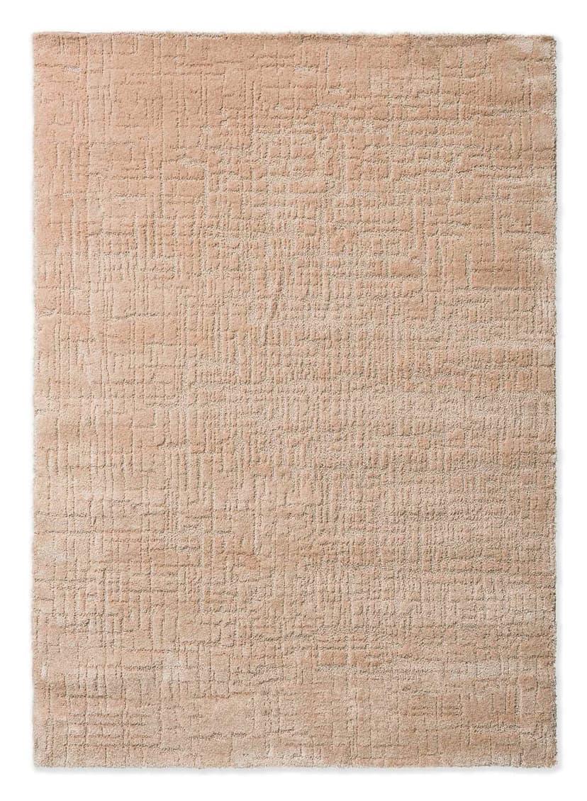 Rug Twinset Urban Tan pink 140x200, tencel, wool, Brink&Campman