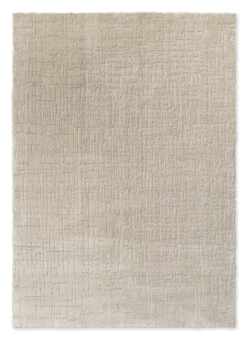 Rug Twinset Urban Oyster beige 140x200, tencel, wool, Brink&Campman