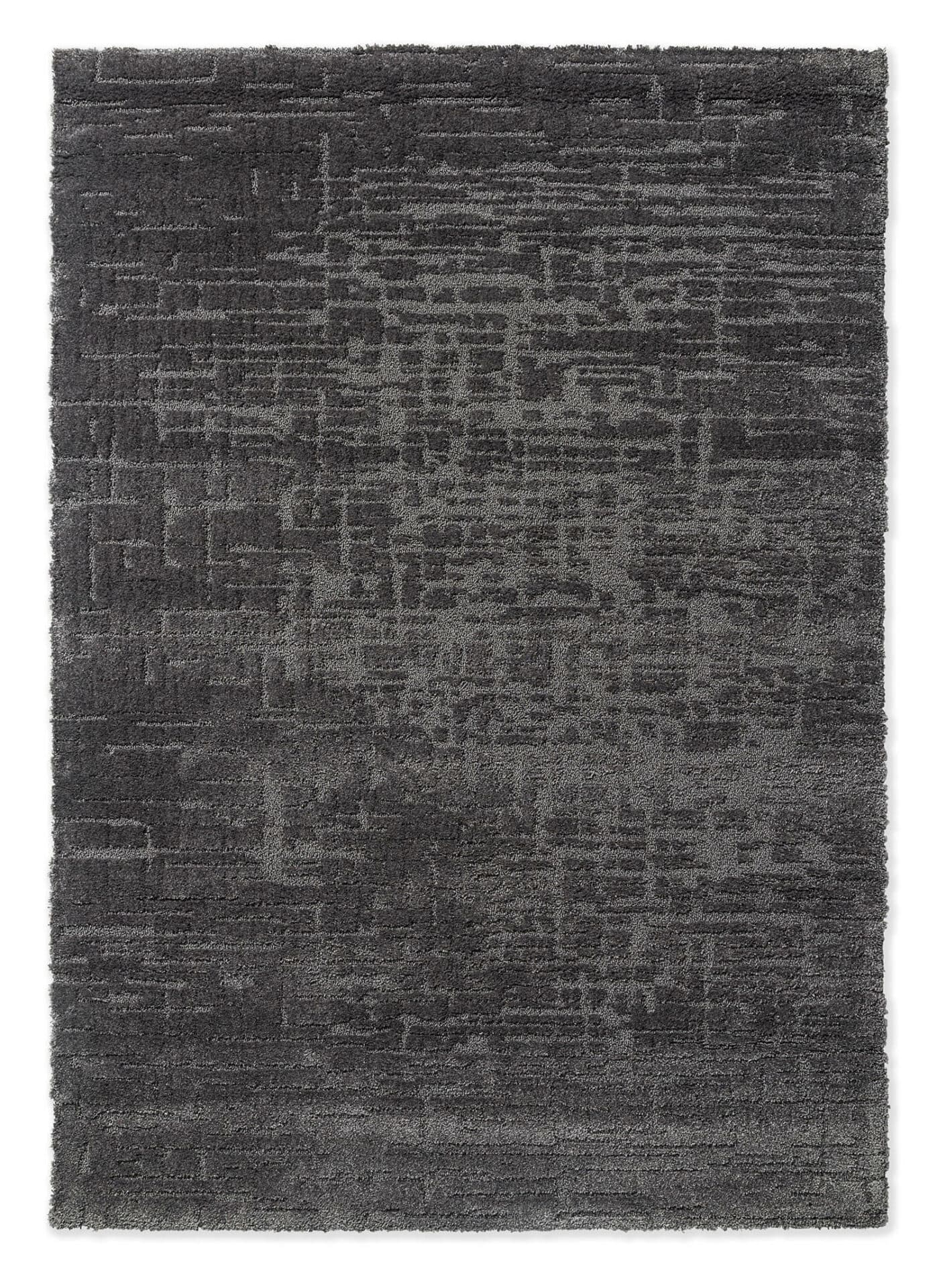 Rug Twinset Urban Graphite grey 200x300, tencel, wool, Brink&Campman