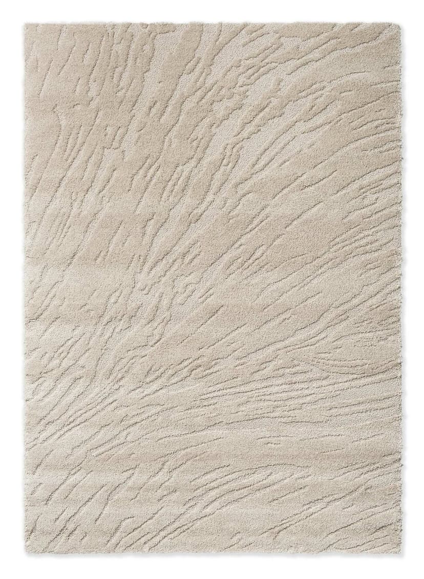 Rug Twinset Shore Oyster beige 140x200, tencel, wool, Brink&Campman