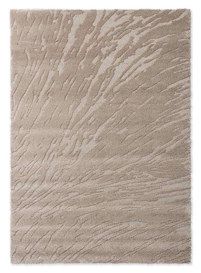 Rug Twinset Shore Taupe beige 140x200, tencel, wool, Brink&Campman - DIMENSION