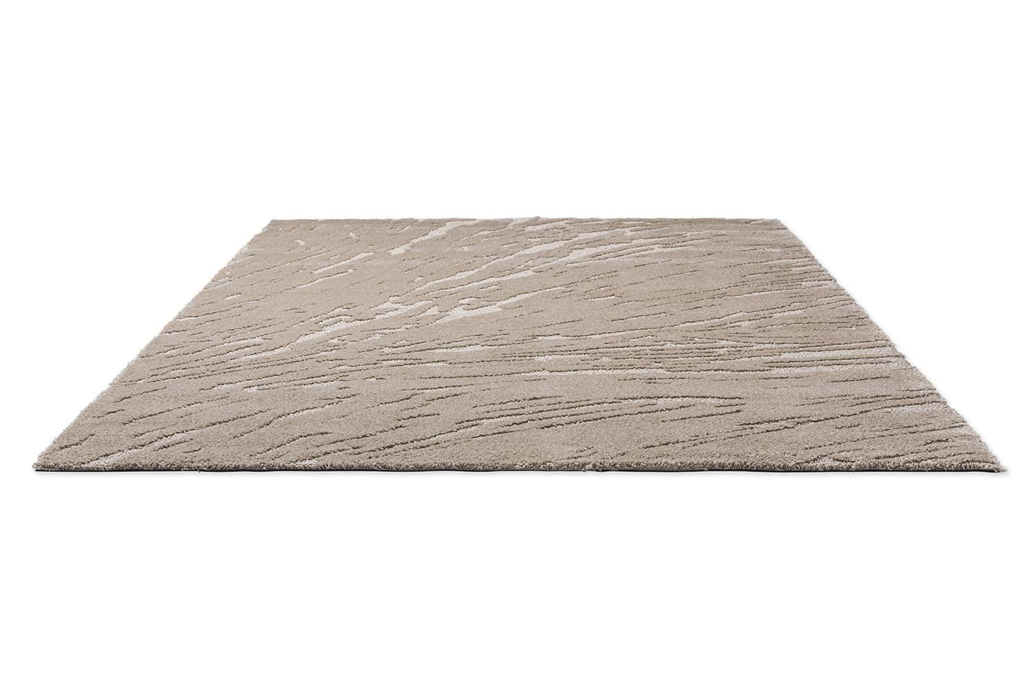 Rug Twinset Shore Taupe beige 200x300, tencel, wool, Brink&Campman - 380470