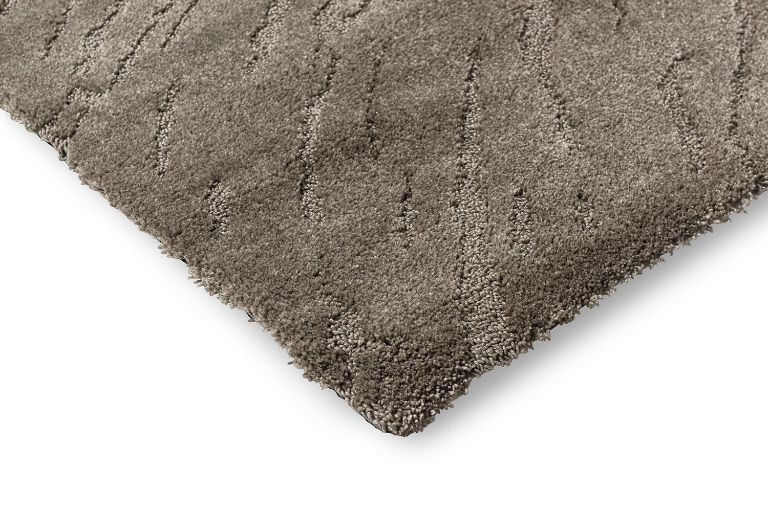 Rug Twinset Shore Shiitake grey 200x300, tencel, wool, Brink&Campman - 380593
