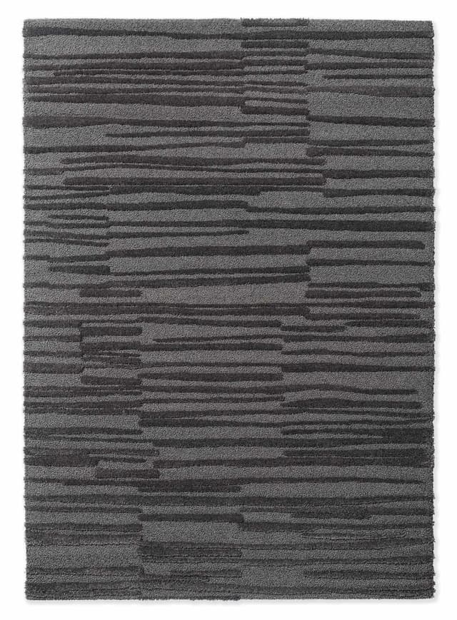 Dywan Twinset Terrain Graphite szary 170x240, tencel, wełna, Brink&Campman - WYMIARY