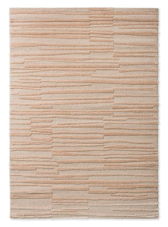 Rug Twinset Terrain Tan pink, beige 140x200, tencel, wool, Brink&Campman - DIMENSION