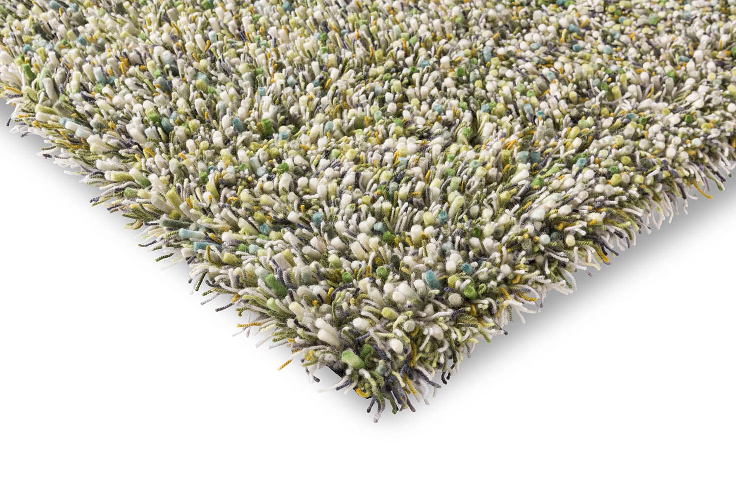 Dywan Spring Evergreen zielony, żółty, szary 250x350, wełna, Brink&Campman - 380690
