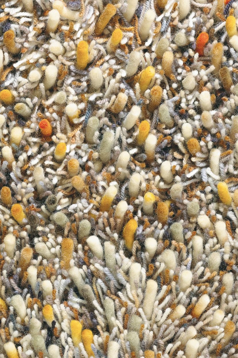 Rug Spring Calendula beige 140x200, wool, Brink&Campman