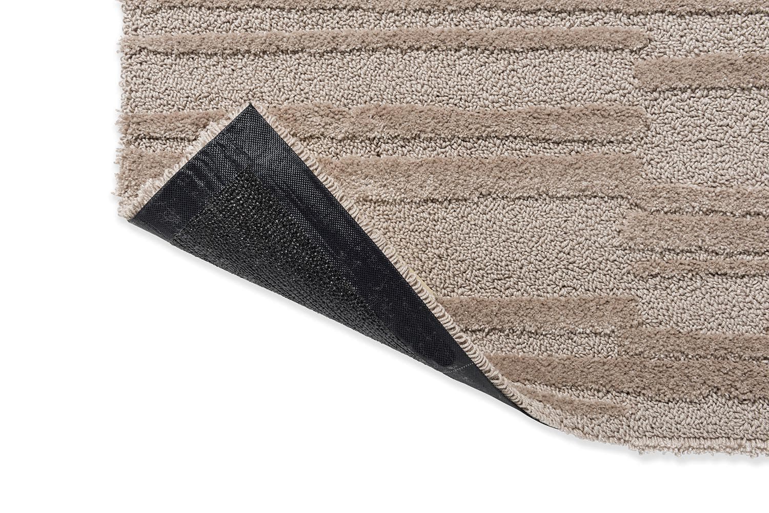 Dywan Twinset Terrain Taupe beżowy 140x200, tencel, wełna, Brink&Campman - 380748