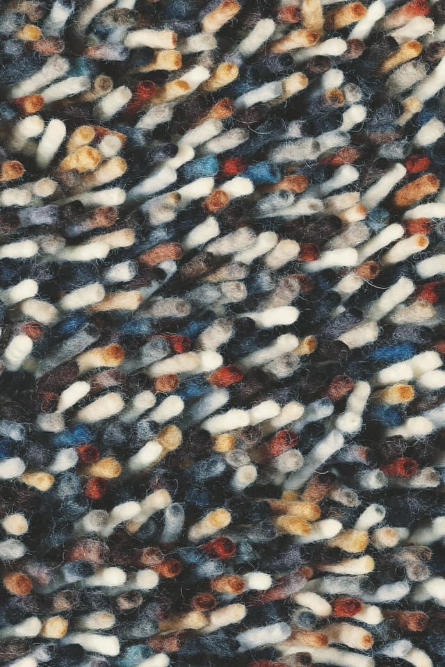 Rug Rocks Soil 140x200, wool, Brink&Campman - DIMENSION