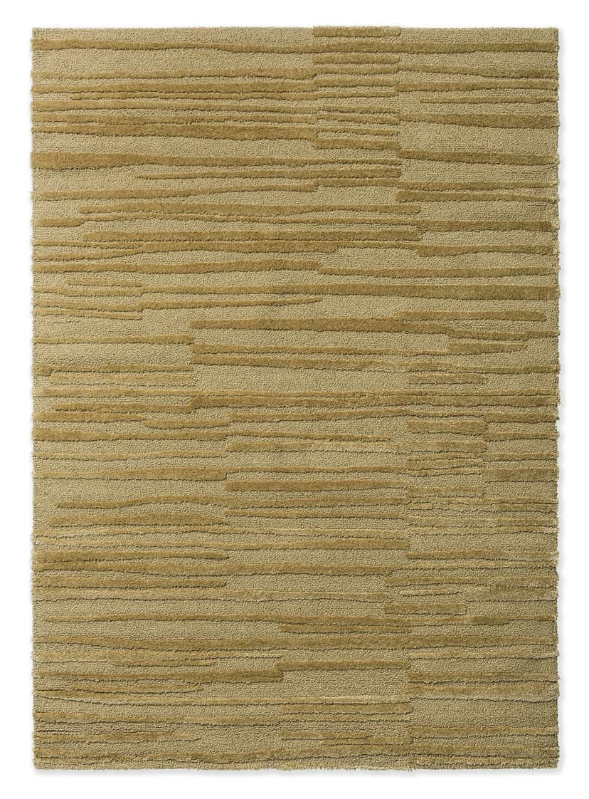 Rug Twinset Terrain Antique gold, yellow 140x200, tencel, wool, Brink&Campman