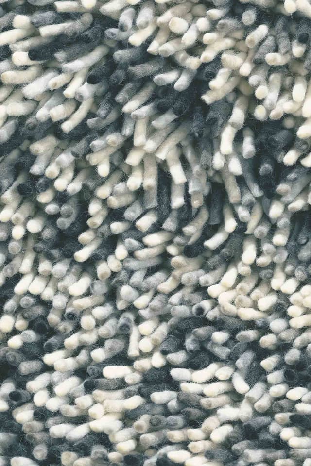 Rug Rocks Frost grey 250x350, wool, Brink&Campman - DIMENSION