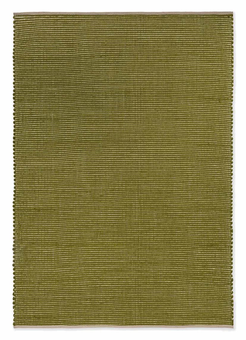 Rug Frame Leaf green 140x200, sisal, wool, Brink&Campman