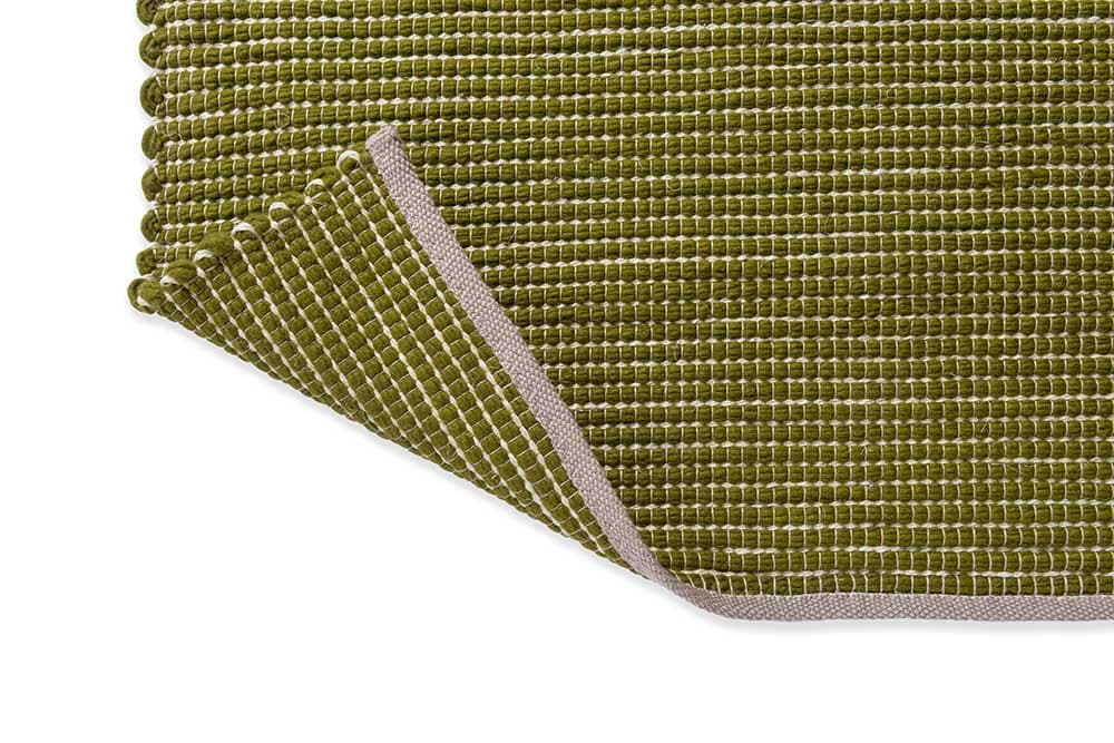 Rug Frame Leaf green 170x240, sisal, wool, Brink&Campman - 380951