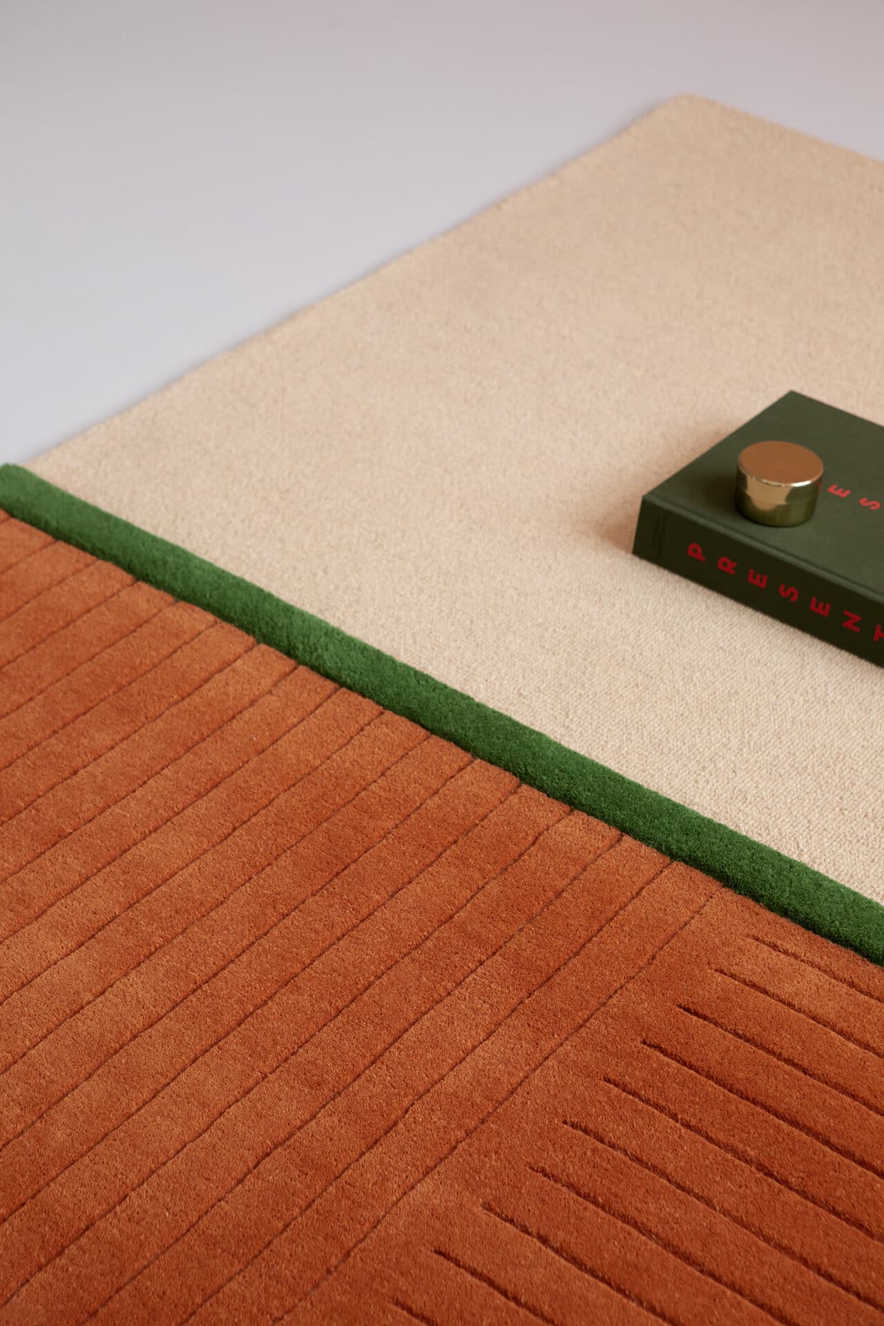 Rug Decor Rhythm orange 200x280, wool, Brink&Campman - 381035