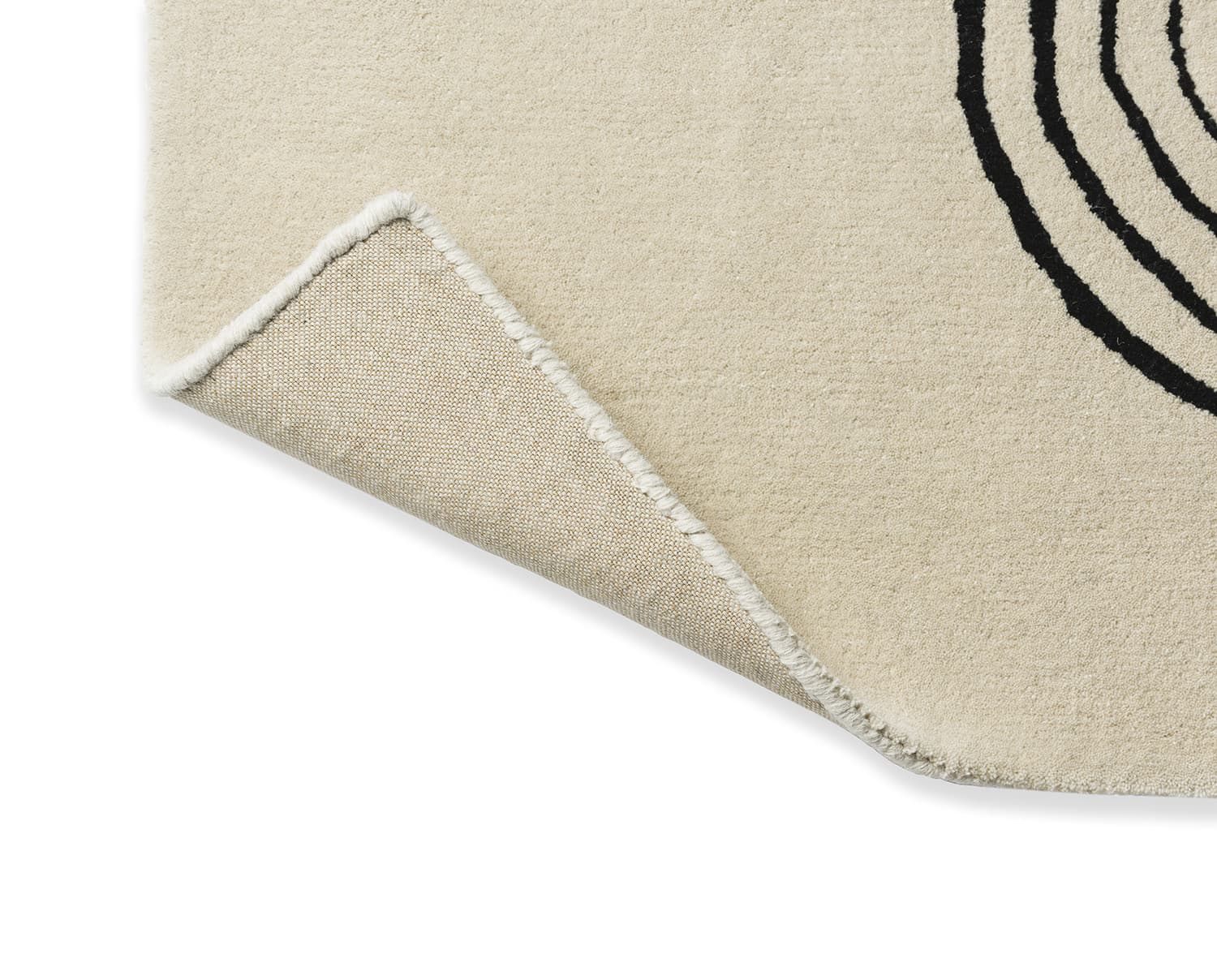 Rug Decor Flow Sand beige 250x350, wool, Brink&Campman - 381090