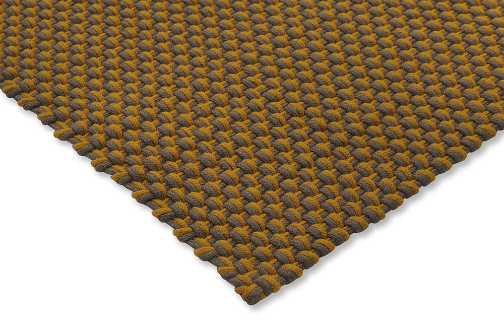 Dywan Lace Golden Mustard Grey Taupe brązowy 140x200, Brink&Campman - 381116