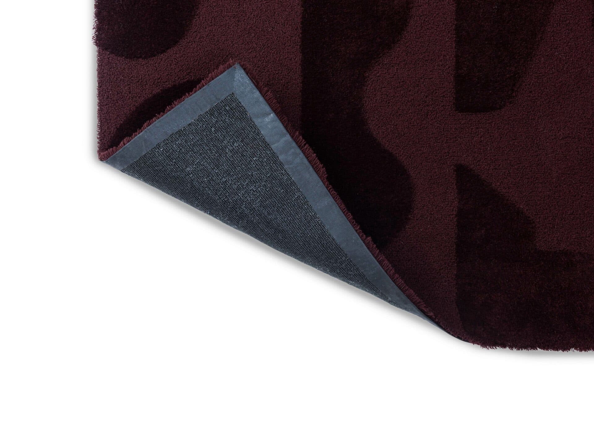 Rug Mural Burgundy burgundy 140x200, wool, Brink&Campman - 381292