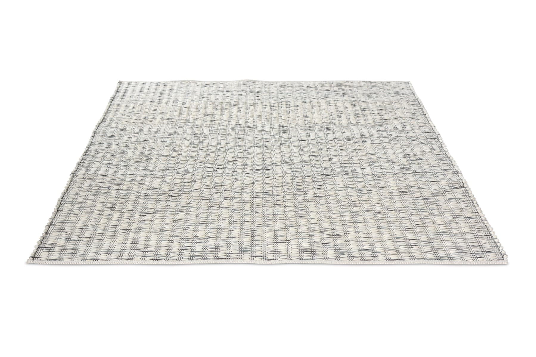 Rug Grain white, mint, grey 140x200, wool, Brink&Campman - 381412