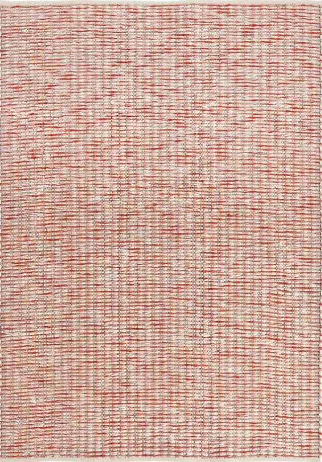 Rug Grain beige, red 200x280, wool, Brink&Campman - DIMENSION