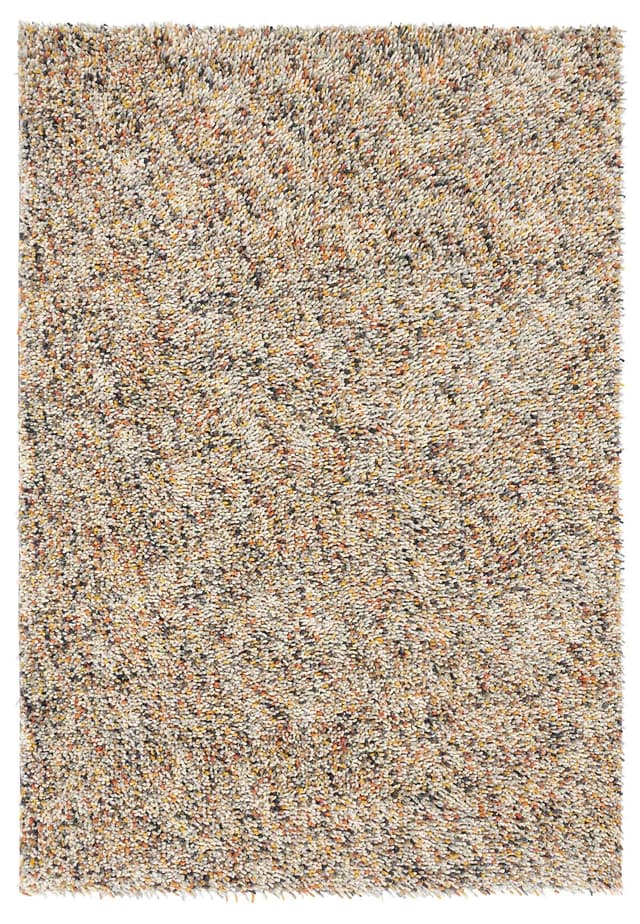 Dywan Dots pomarańczowy, żółty 140x200, wełna, Brink&Campman - WYMIARY