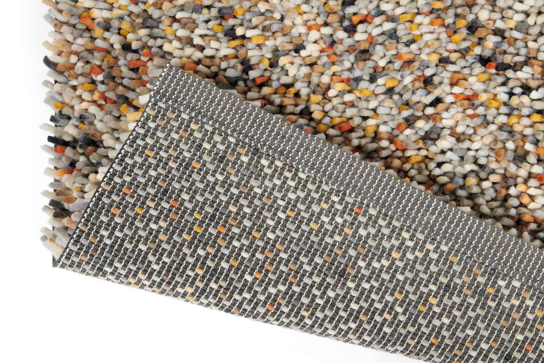 Dywan Dots pomarańczowy, żółty 250x350, wełna, Brink&Campman - 381530