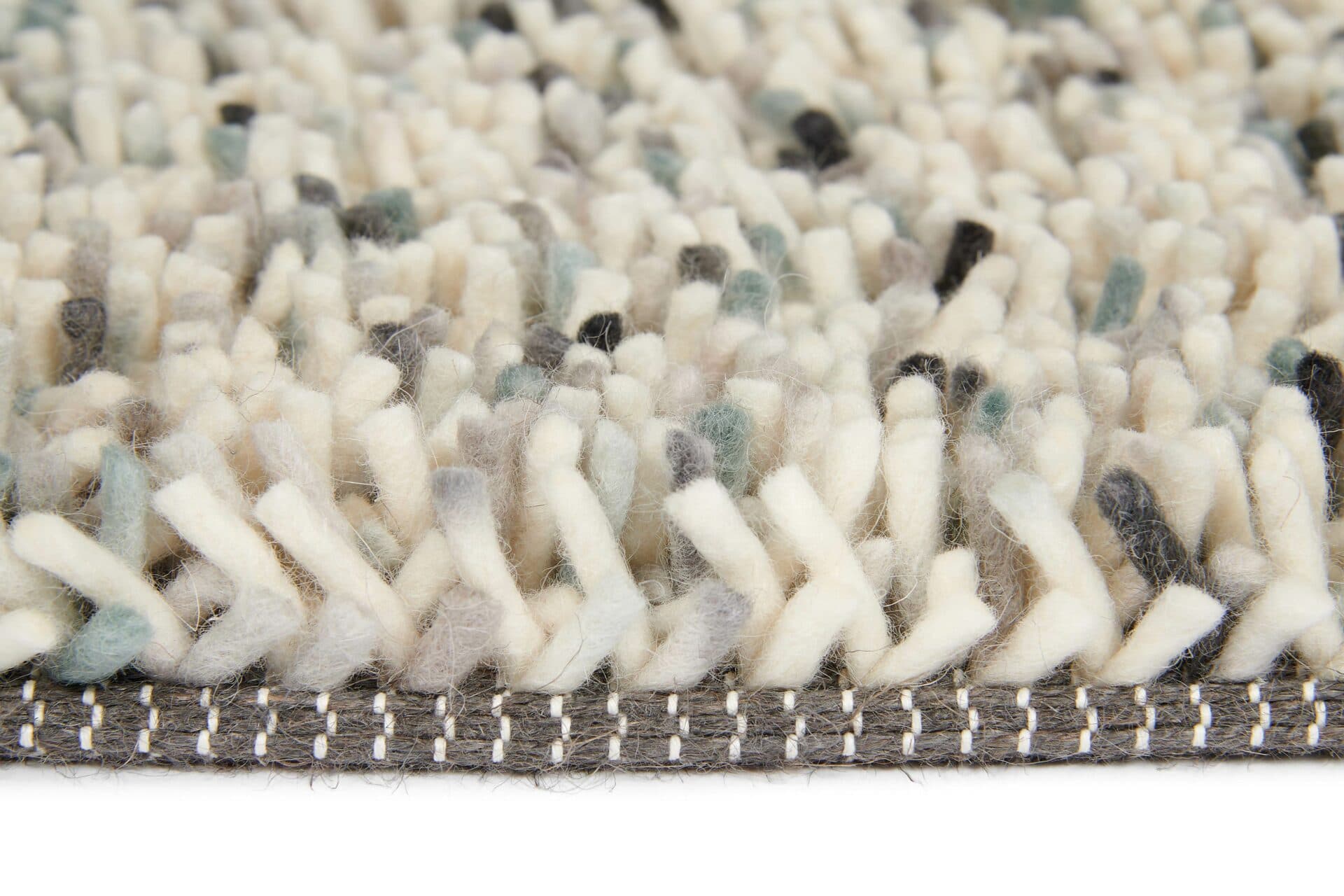 Rug Pop Art white, blue, grey 200x280, wool, Brink&Campman - 381609