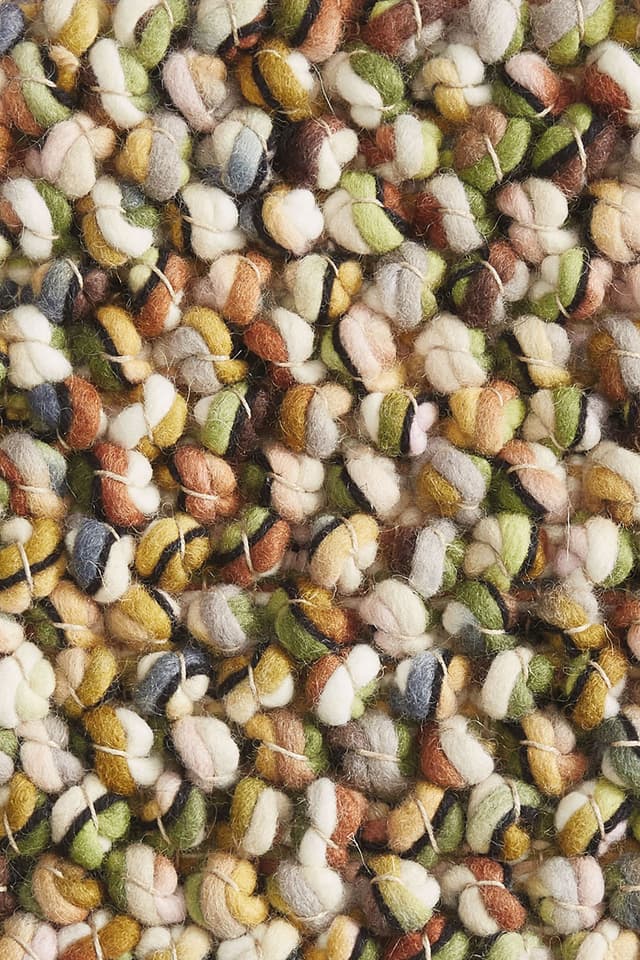 Dywan Marble beżowy, zielony 140x200, wełna, Brink&Campman - WYMIARY