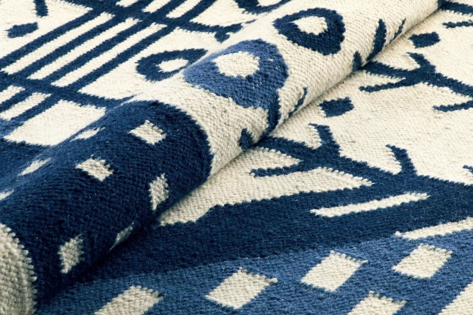 Kilim Splot 100x140 cm, proj. Ł. Siwiec, wełna, Carpets & More - 382524