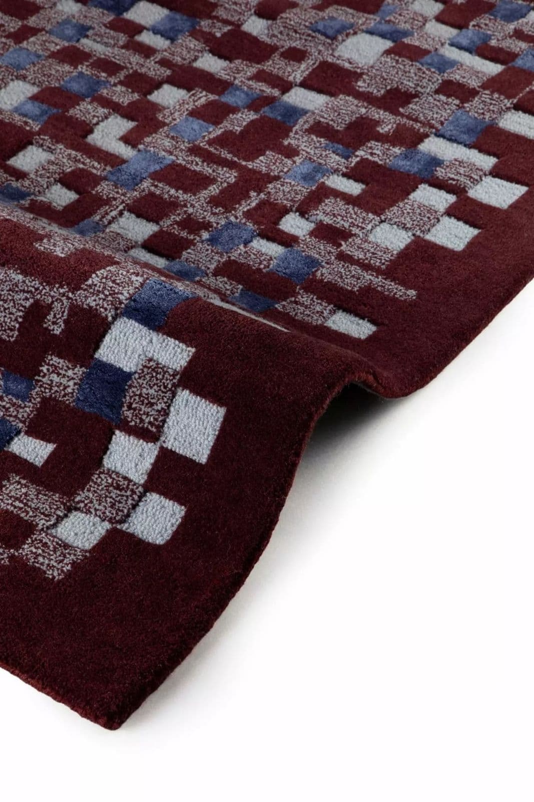 Dywan Sawa 160x230 cm, proj. Ł. Siwiec, wełna, wiskoza, Carpets & More - 382597