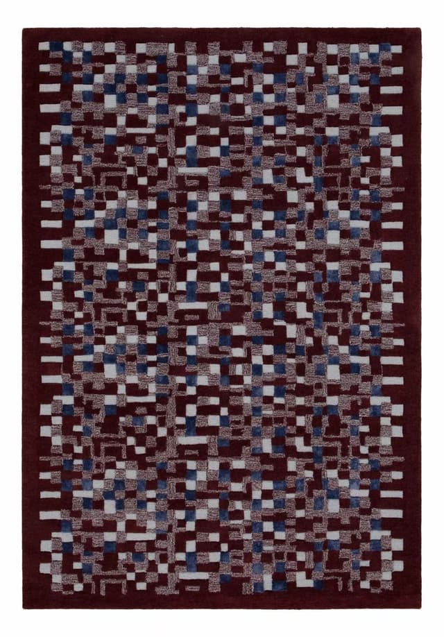 Dywan Sawa 240x340 cm, proj. Ł. Siwiec, wełna, wiskoza, Carpets & More - WYMIARY