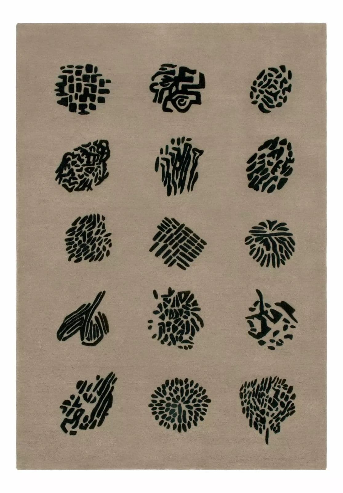 Dywan Runo 160x230 cm, proj. Ł. Siwiec, wełna, Carpets & More