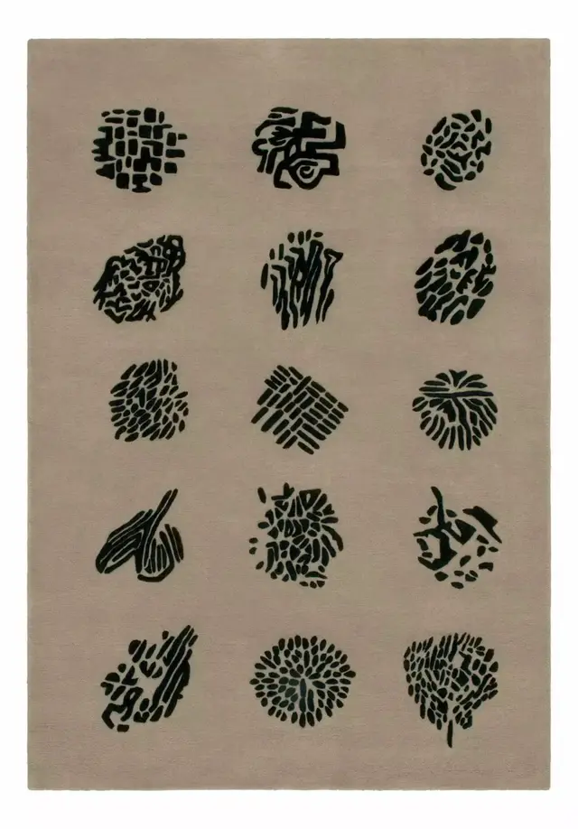 Dywan Runo 160x230 cm, proj. Ł. Siwiec, wełna, Carpets & More - WYMIARY