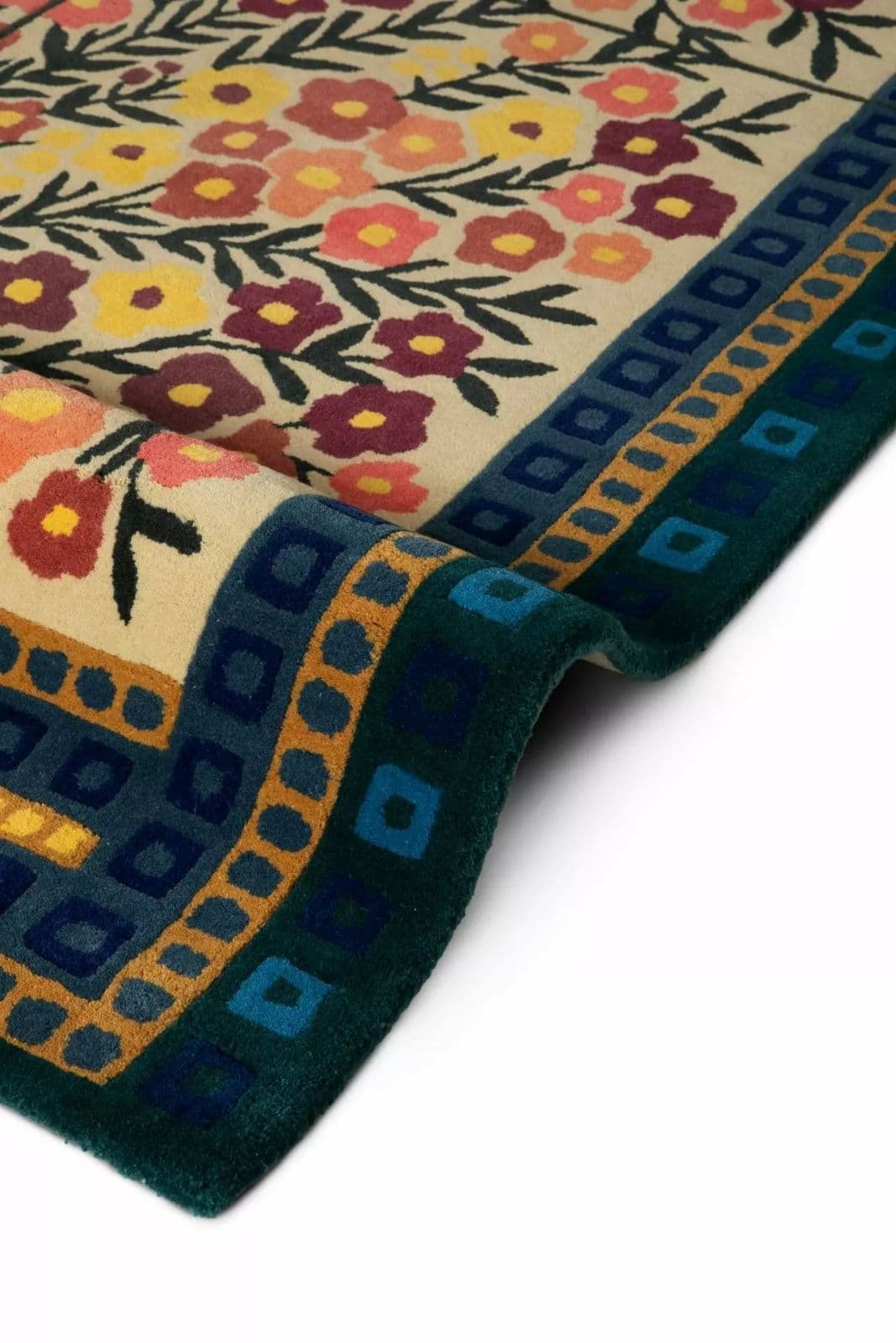 Dywan Folk 160x230 cm, proj. Ł. Siwiec, wełna, Carpets & More - 382526