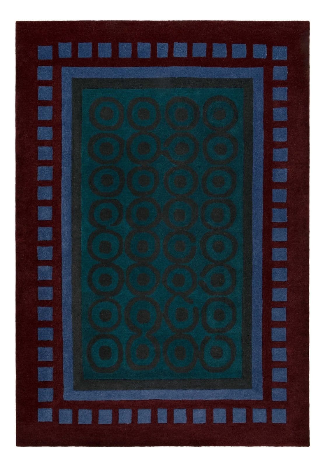 Dywan Aura 240x340 cm, proj. Ł. Siwiec, wełna, Carpets & More