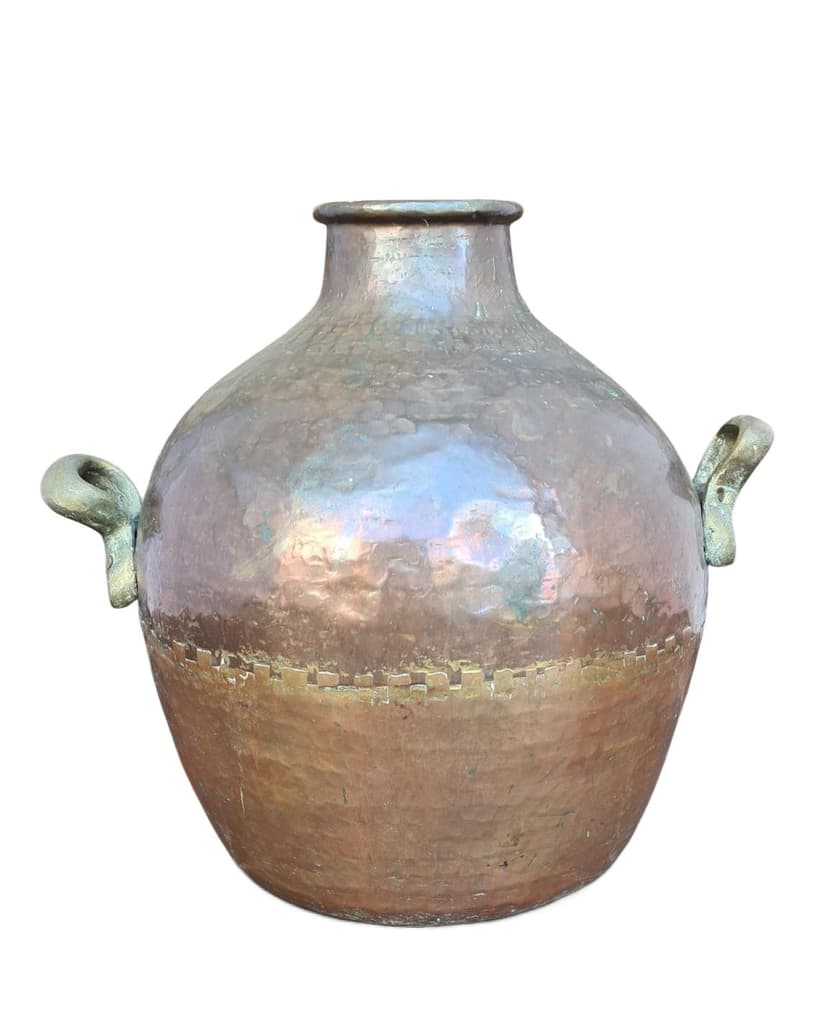 Jug, Egyptian, brown copper, Egypt, 1940s