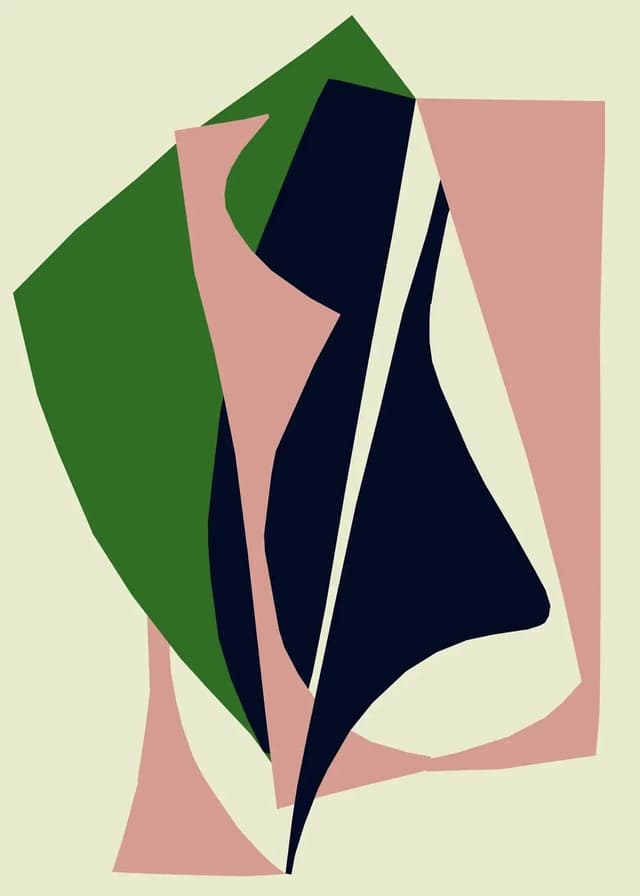 Poster Quartet 50x70, by A. Kekki, Paper Collective - DIMENSION