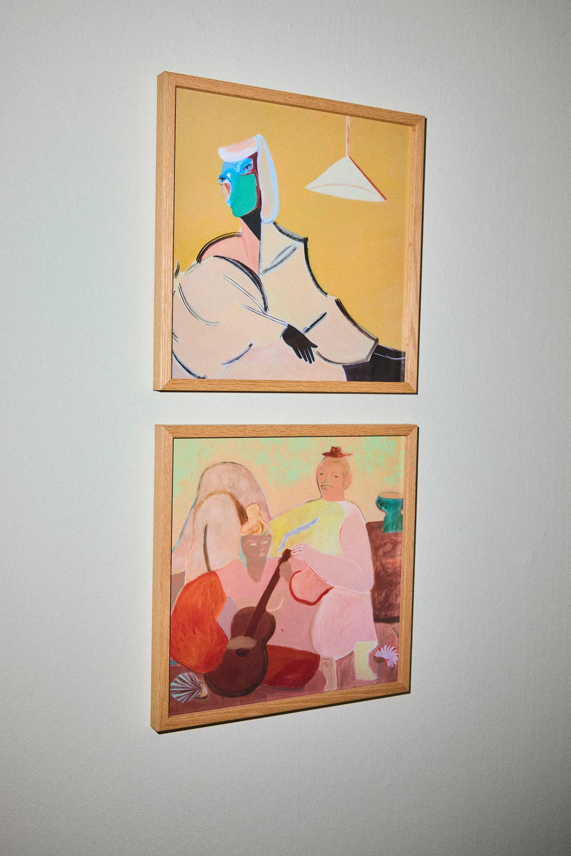 Poster A Gentle Duet 30x30, by S. Rees, Paper Collective - 389493