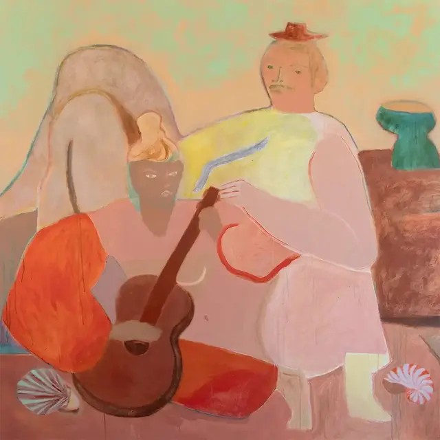 Poster A Gentle Duet 30x30, by S. Rees, Paper Collective - DIMENSION