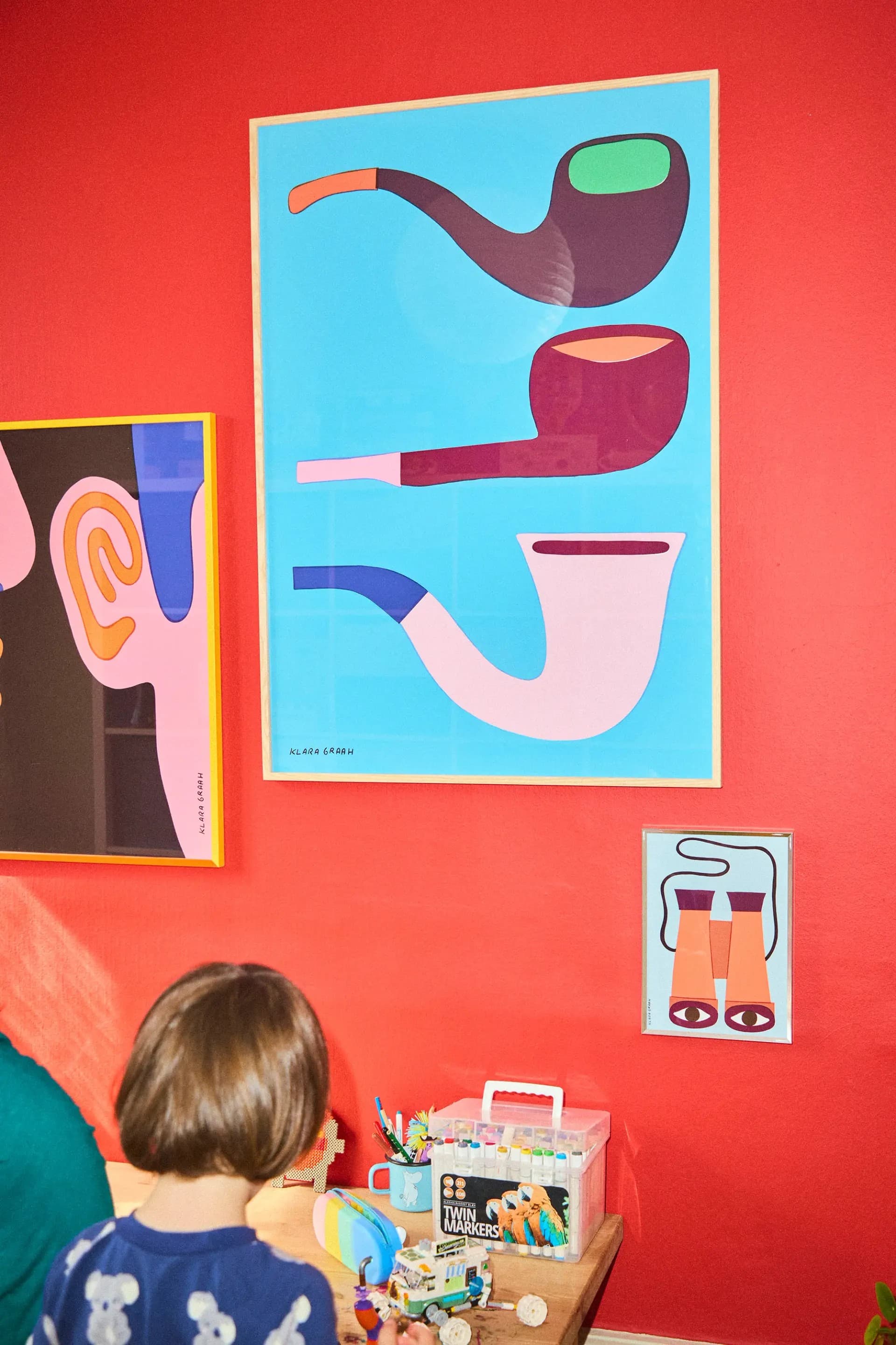 Poster Secrets 01 50x70, by K. Graah, Paper Collective - 389510