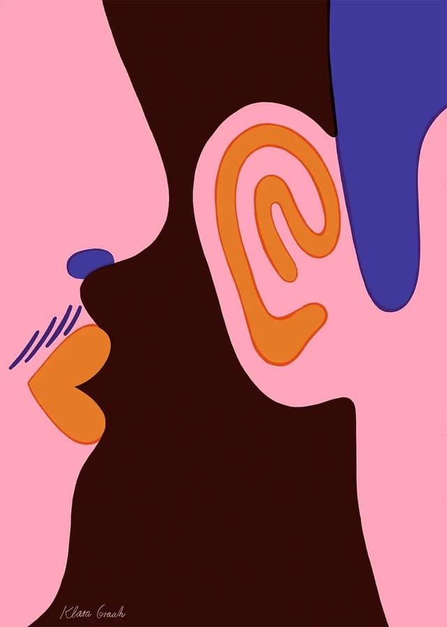 Poster Secrets 03 30x40, by K. Graah, Paper Collective - DIMENSION