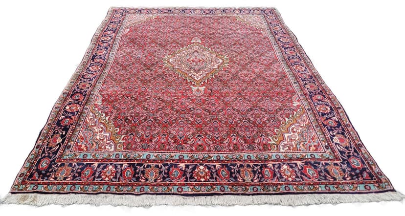 Rug Bidjar 360x225 cm, red, wool, Iran