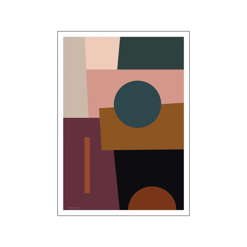 Plakat Le Collage no 2, A3, aut. R. Elmegaard (z ekspozycji)