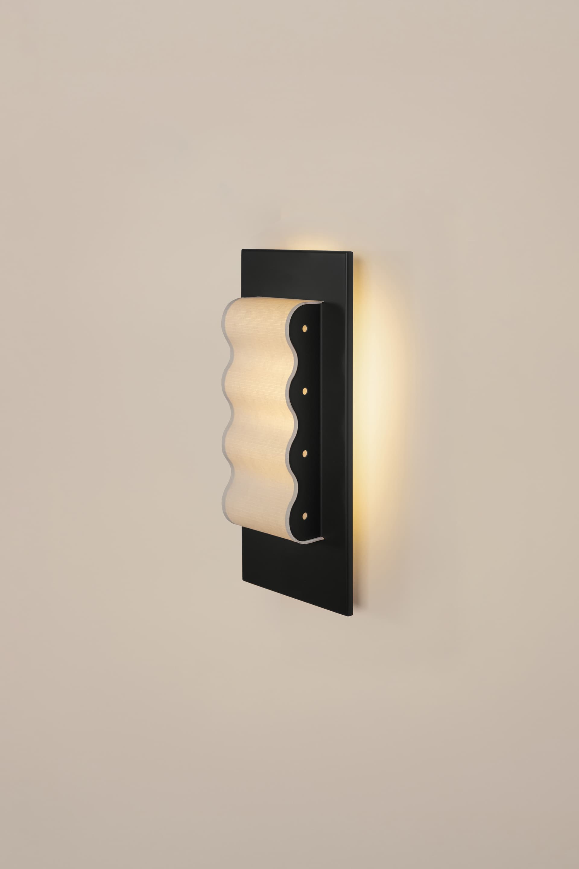 Wall lamp Frame Slim M black, Violaine d'Harcourt - 394000