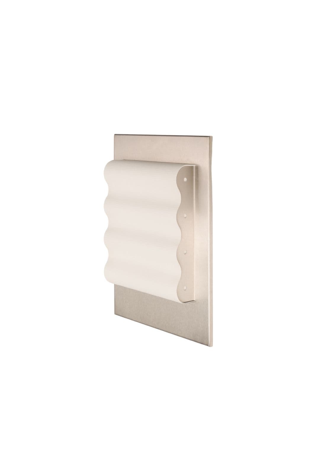 Wall lamp Frame Slim S steel, Violaine d'Harcourt