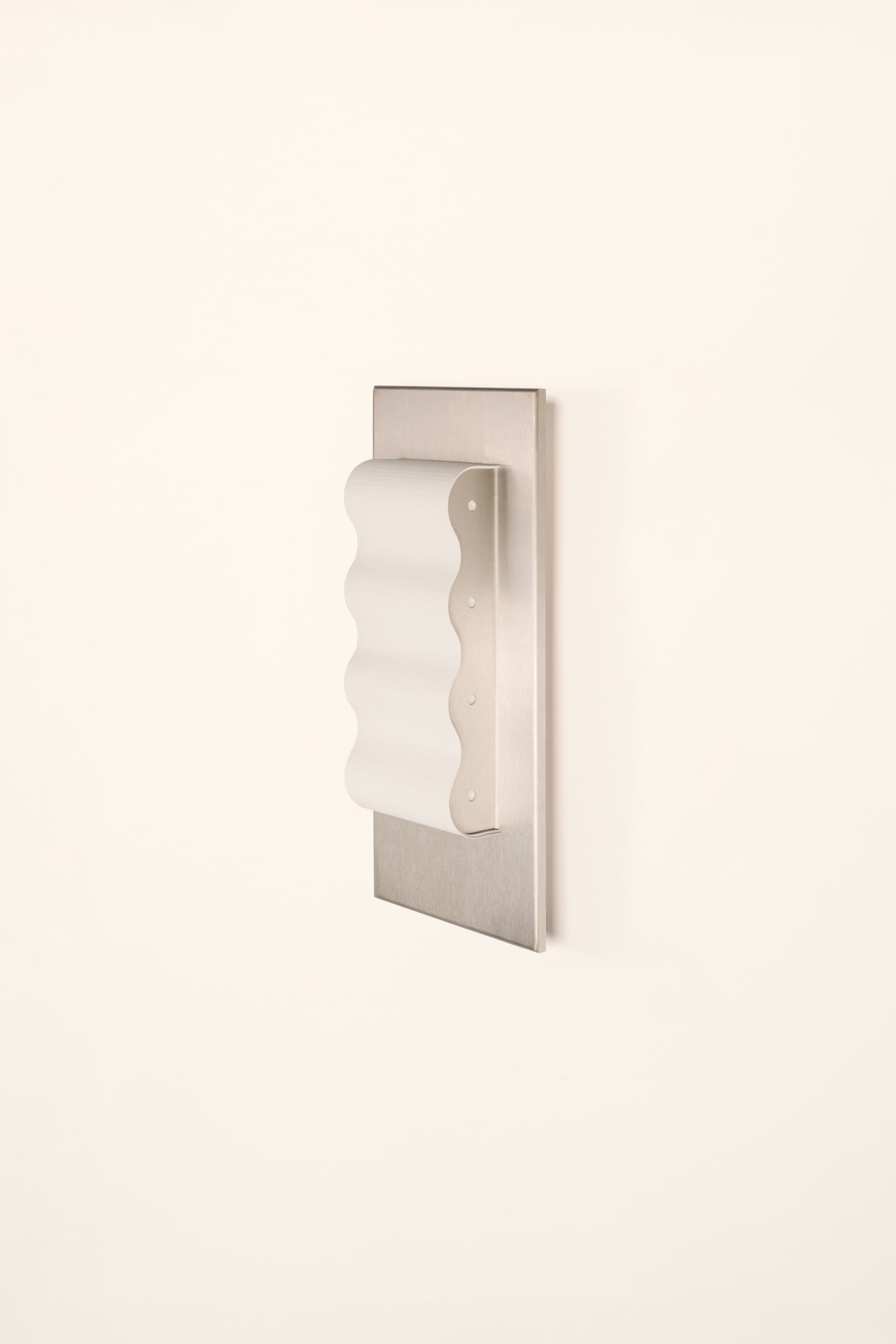 Wall lamp Frame Slim M steel, Violaine d'Harcourt - 394013