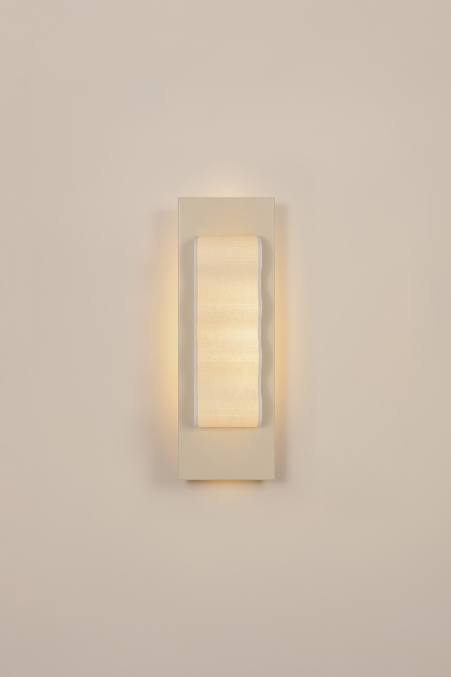 Wall lamp Frame Slim M off-white, Violaine d'Harcourt - 394025