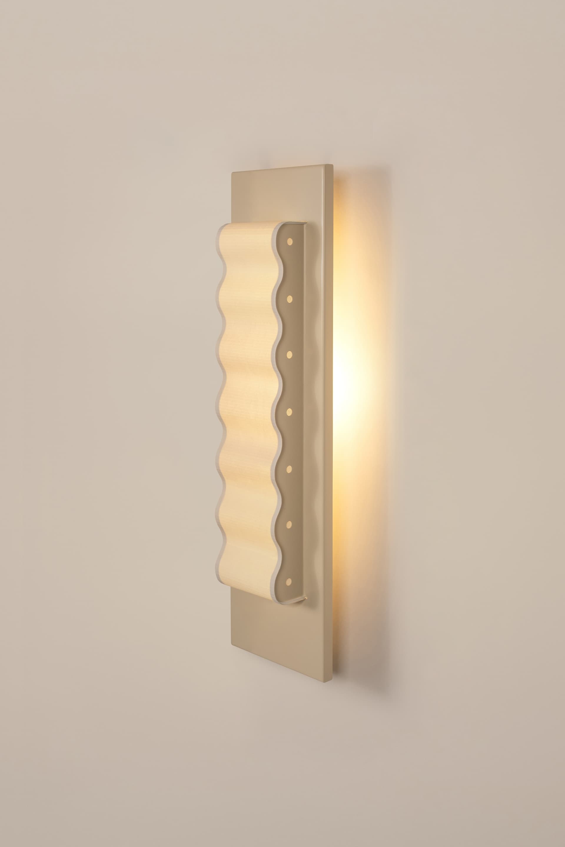 Wall lamp Frame Slim L off-white, Violaine d'Harcourt - 394029